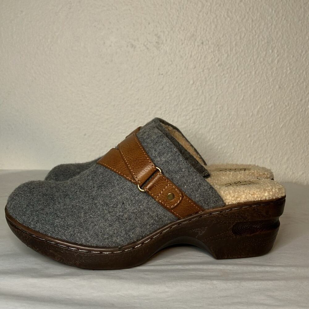 NWT Women's b.o.c. Mae Wool Comfort Clog slip‎ on super soft warm - Picture 3 of 6